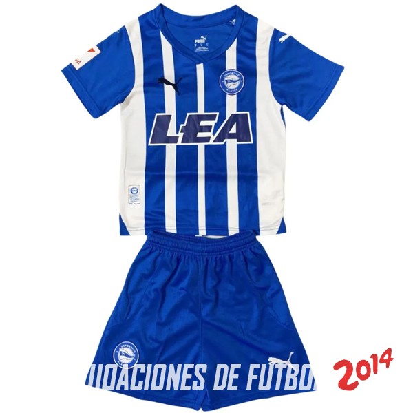 Camiseta Del Conjunto Completo Alaves Nino Primera 2023/2024
