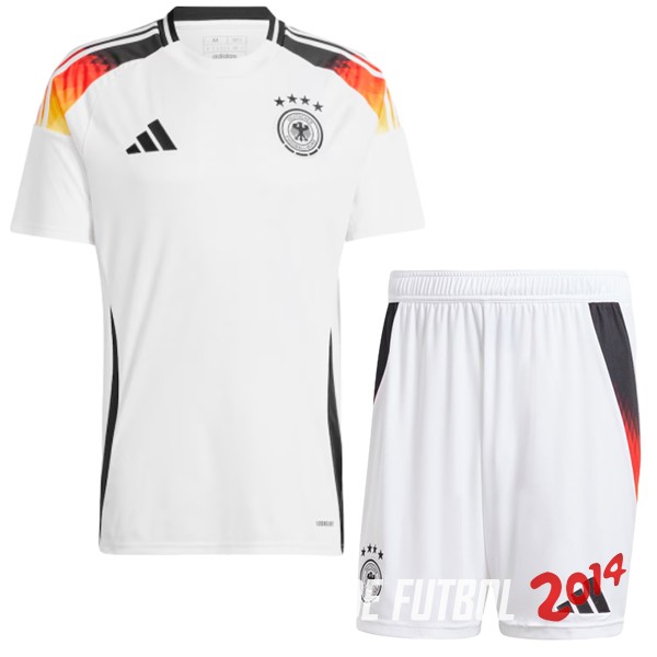 Camiseta Del Conjunto Completo Alemania Nino Primera 2024