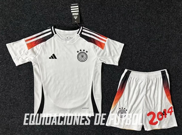 Camiseta Del Conjunto Completo Alemania Nino Primera 2024