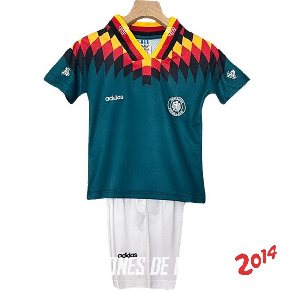 Camiseta Del Conjunto Completo Alemania Retro Segunda 1994