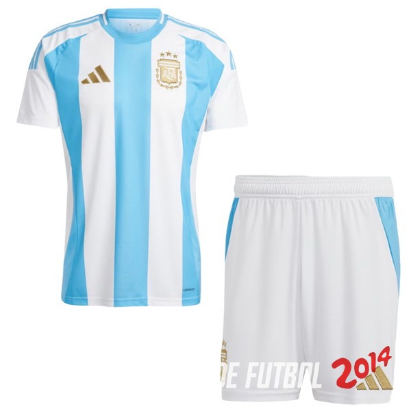 Camiseta Del Conjunto Completo Argentina Nino Primera 2024