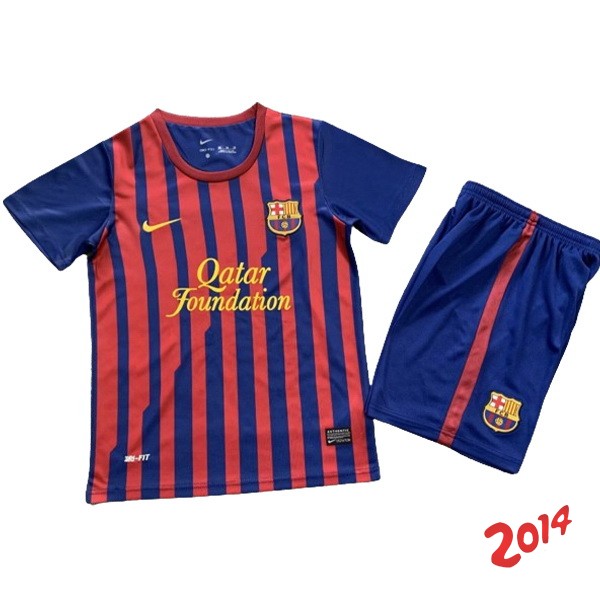 Camiseta Del Conjunto Completo Barcelona Retro Nino Primera 2011/2012