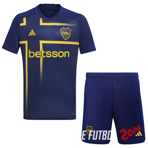 Camiseta Del Conjunto Completo Boca Juniors Nino Tercera 2023/2024