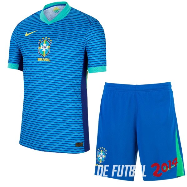 Camiseta Del Conjunto Completo Brasil Nino Segunda 2024