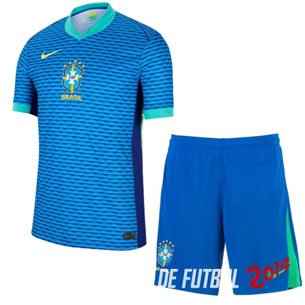 Camiseta Del Conjunto Completo Brasil Nino Segunda 2024