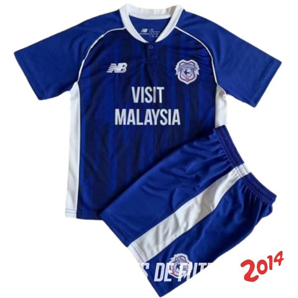 Camiseta Del Conjunto Completo Cardiff City Nino Primera 2023/2024 Camiseta Del Conjunto Completo Cardiff City Nino Primera 2023/2024