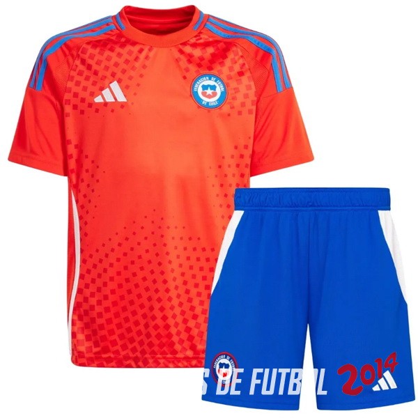 Camiseta Del Conjunto Completo Chile Nino Primera 2024