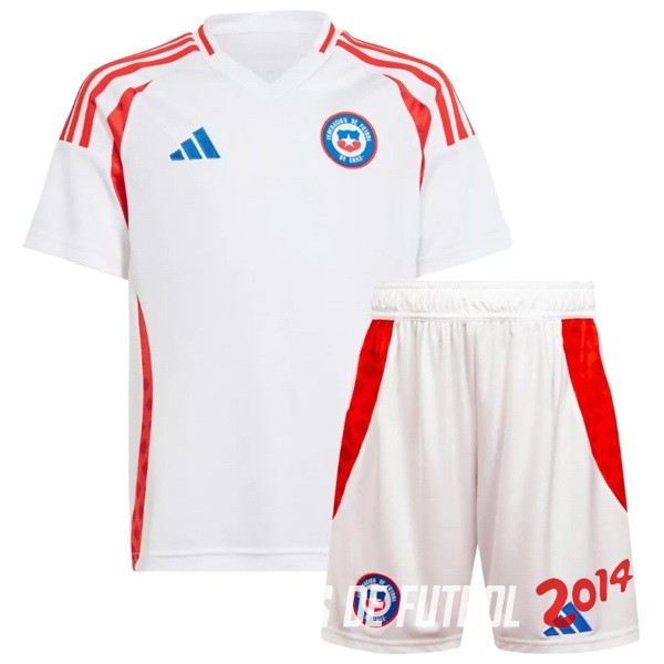 Camiseta Del Conjunto Completo Chile Nino Segunda 2024