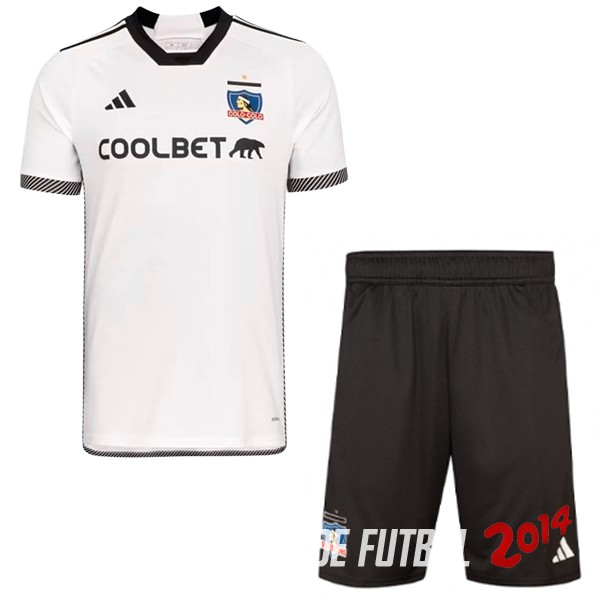 Camiseta Del Conjunto Completo Colo Colo Nino Primera 2024/2025
