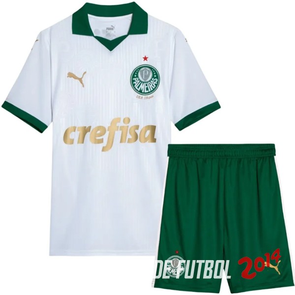 Camiseta Del Conjunto Completo Palmeiras Nino Segunda 2024/2025