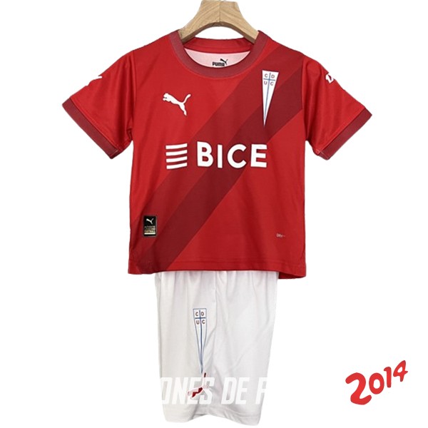 Camiseta Del Conjunto Completo Universidad Católica Nino Segunda 2024/2025