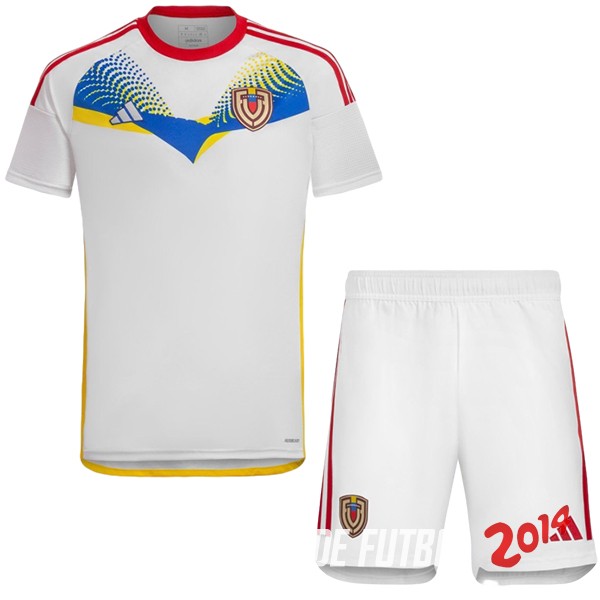 Camiseta Del Conjunto Completo Venezuela Nino Segunda 2024