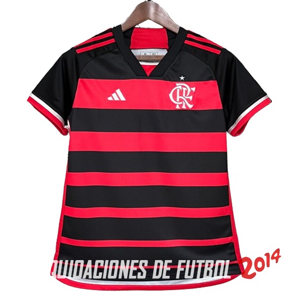 Camiseta Mujer Flamengo Primera 2024/2025