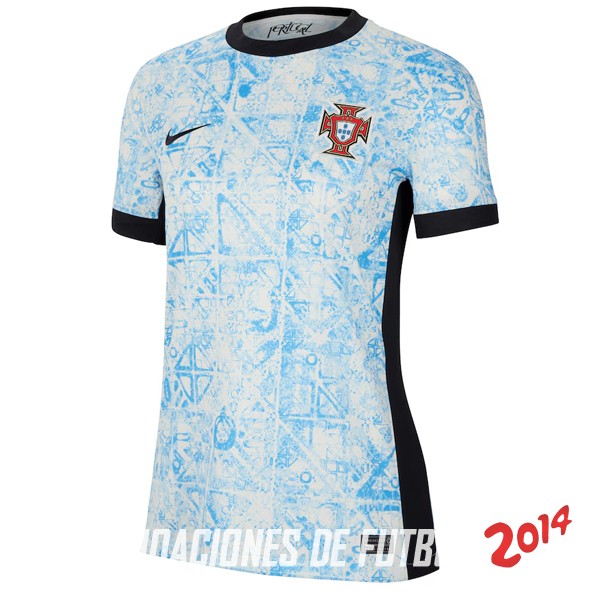 Camiseta Mujer Portugal Segunda 2024