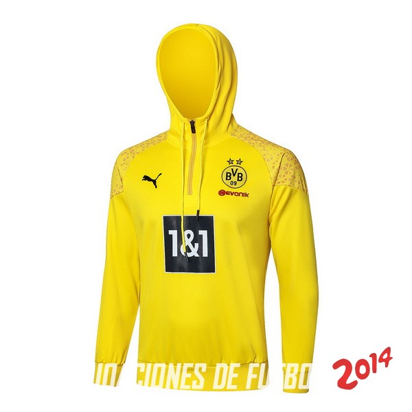 Chaqueta Con Capucha Borussia Dortmund 2023/2024 Amarillo