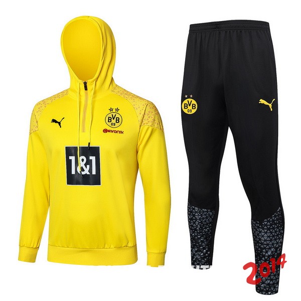 Chaqueta Con Capucha Borussia Dortmund 2023/2024 Amarillo Negro