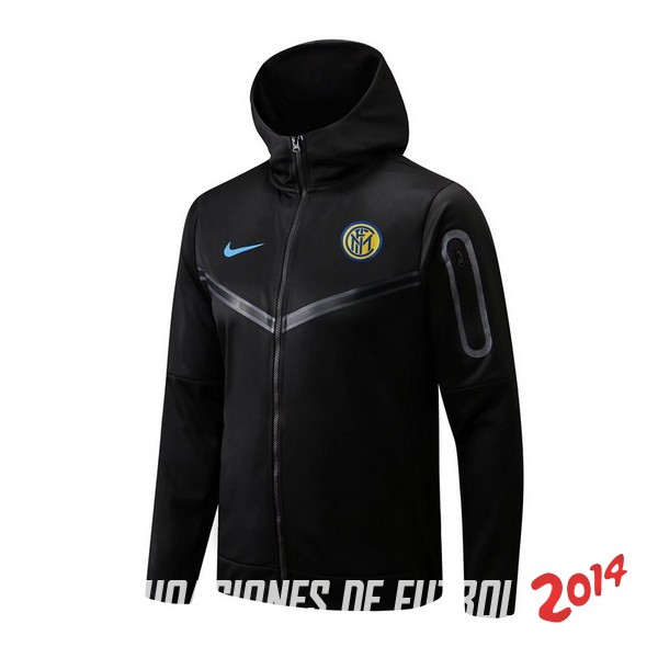 Chaqueta Con Capucha Inter Milan 2022 2023 Negro