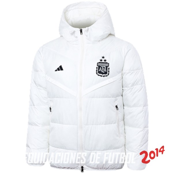 Chaqueta De Algodon Argentina 2023 Blanco