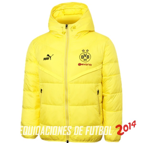 Chaqueta De Algodon Borussia Dortmund 2023/2024 Amarillo