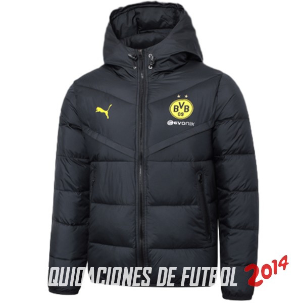 Chaqueta De Algodon Borussia Dortmund 2023/2024 Negro