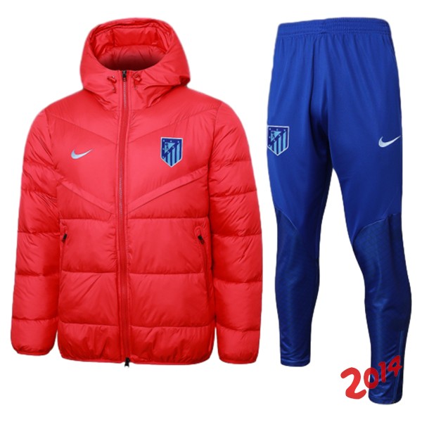 Conjunto Completo Chaqueta De Algodon Atlético Madrid 2023/2024 Rojo
