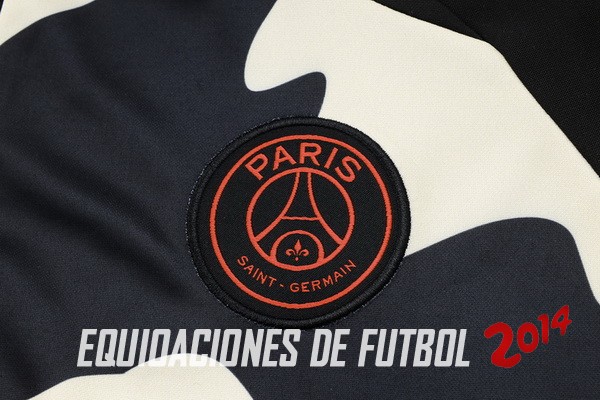 Conjunto Completo Sudadera Entrenamiento Paris Saint Germain 2023/2024 Amarillo Negro Naranja