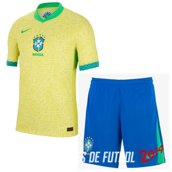 Conjunto De Hombre Brasil Primera 2024