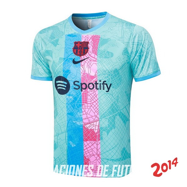 Entrenamiento Barcelona 2023/2024 Verde Rosa