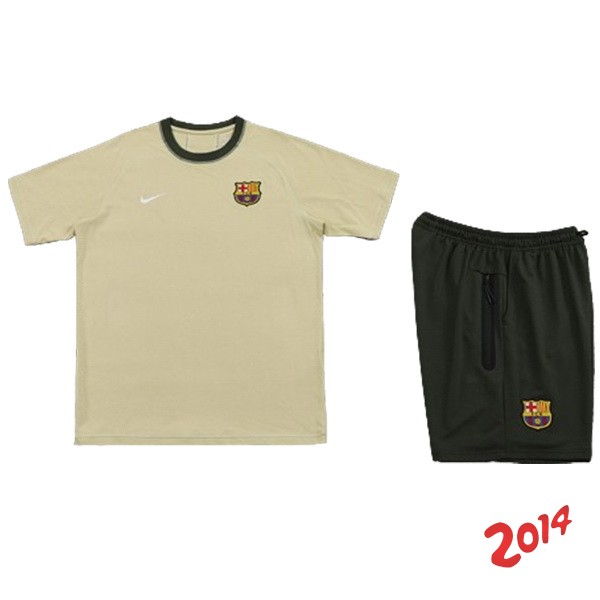 Entrenamiento Conjunto Completo Barcelona 2024/2025 Amarillo Verde