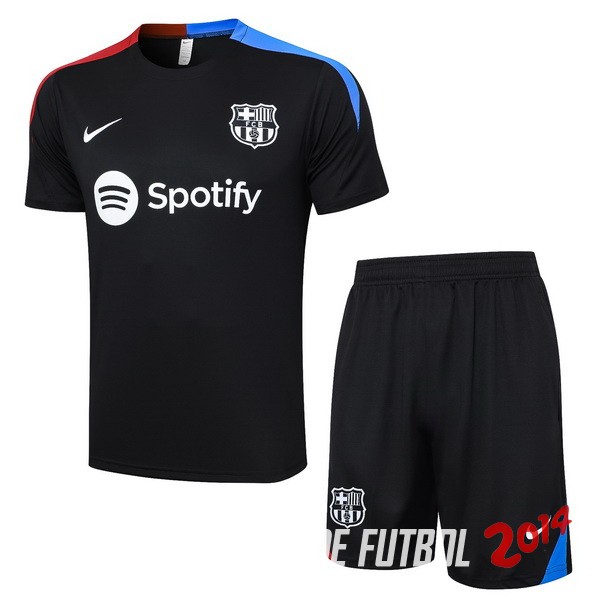 Entrenamiento Conjunto Completo Barcelona 2024/2025 Negro Rojo Azul