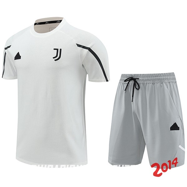 Entrenamiento Conjunto Completo Juventus 2024/2025 Blanco Gris