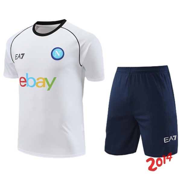 Entrenamiento Conjunto Completo Napoli 2023/2024 Blanco Azul