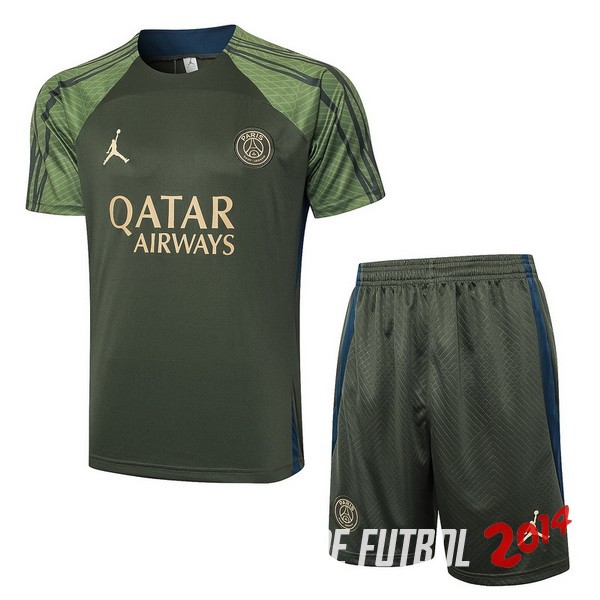 Entrenamiento Conjunto Completo Paris Saint Germain 2024/2025 Verde