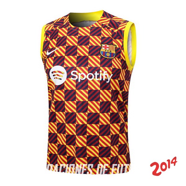 Entrenamiento Sin Mangas Barcelona 2023/2024 Naranja