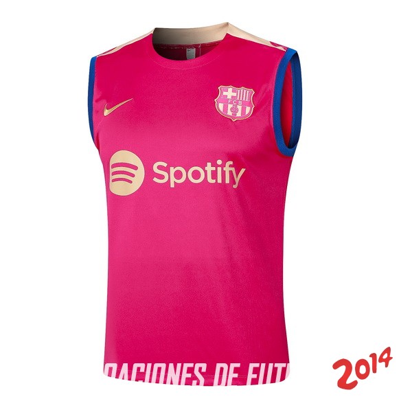 Entrenamiento Sin Mangas Barcelona 2024/2025 Rosa