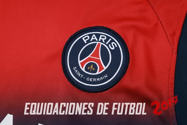 Entrenamiento Sin Mangas Conjunto Completo Paris Saint Germain 2023/2024 Rojo Azul