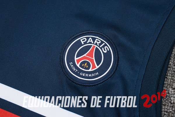 Entrenamiento Sin Mangas Paris Saint Germain 2023/2024 Azul Marino I Rojo