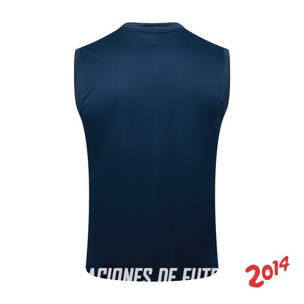 Entrenamiento Sin Mangas Paris Saint Germain 2023/2024 Azul Marino I Rojo