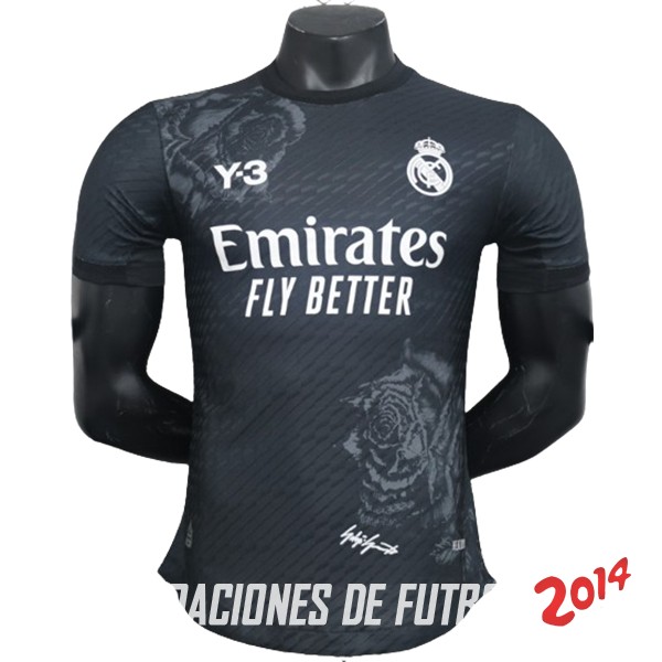 Especial Jugadores Camiseta Real Madrid 2024 Negro