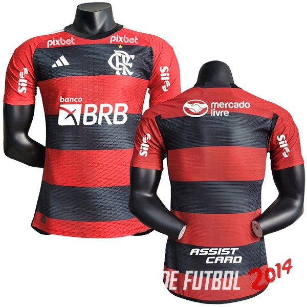 Jugadores Camiseta Flamengo Primera 2024/2025