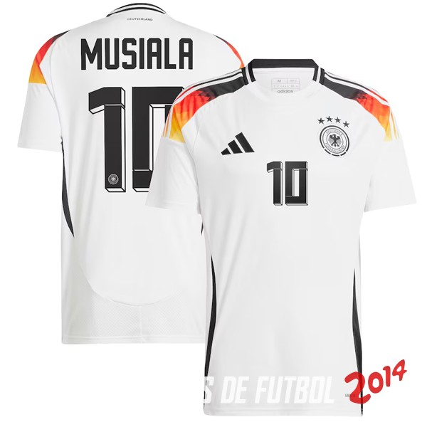 NO.10 Musiala Tailandia Camiseta Alemania Primera 2024