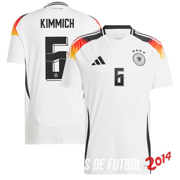 NO.6 Kimmich Tailandia Camiseta Alemania Primera 2024