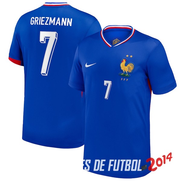 NO.7 Griezmann Tailandia Camiseta Francia Primera 2024