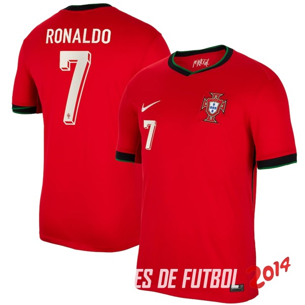 NO.7 Ronaldo Tailandia Camiseta Portugal Primera 2024