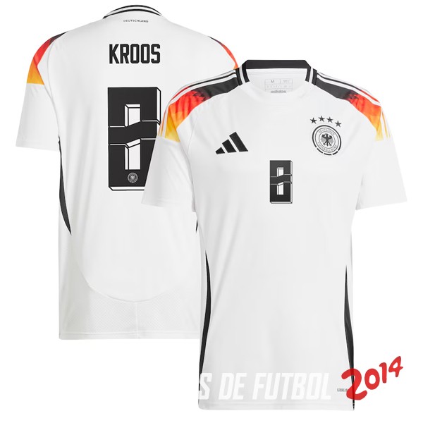 NO.8 Kroos Tailandia Camiseta Alemania Primera 2024