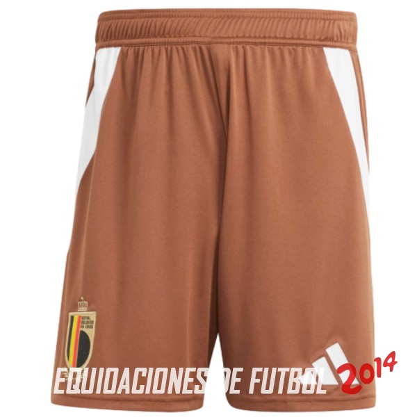 Pantalones Belgica Segunda 2024 Marron