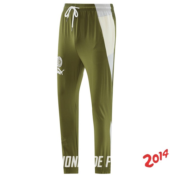 Pantalones Deportivos AC Milan 2023/2024 Verde Gris