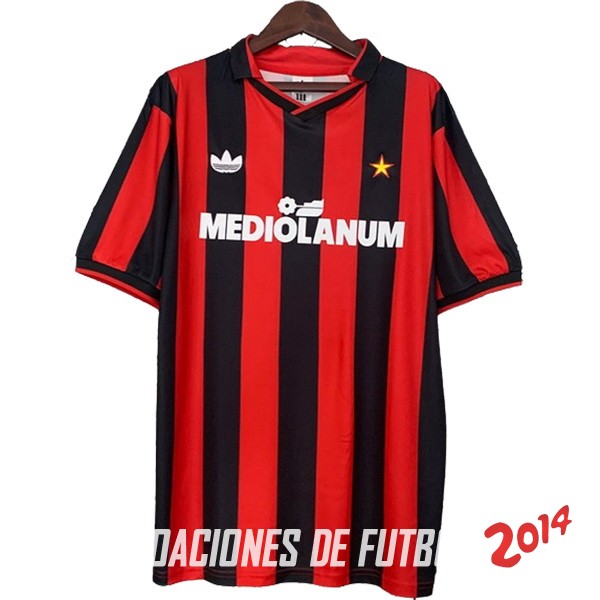 Retro Camiseta AC Milan Primera 1990/1991