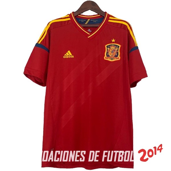 Retro Camiseta Espana Primera 2012