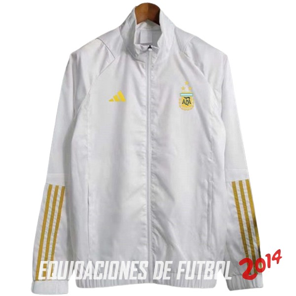 Rompevientos Argentina 2023 Blanco Amarillo